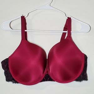 Torrid 42D Red & Black Underwire  Bra
